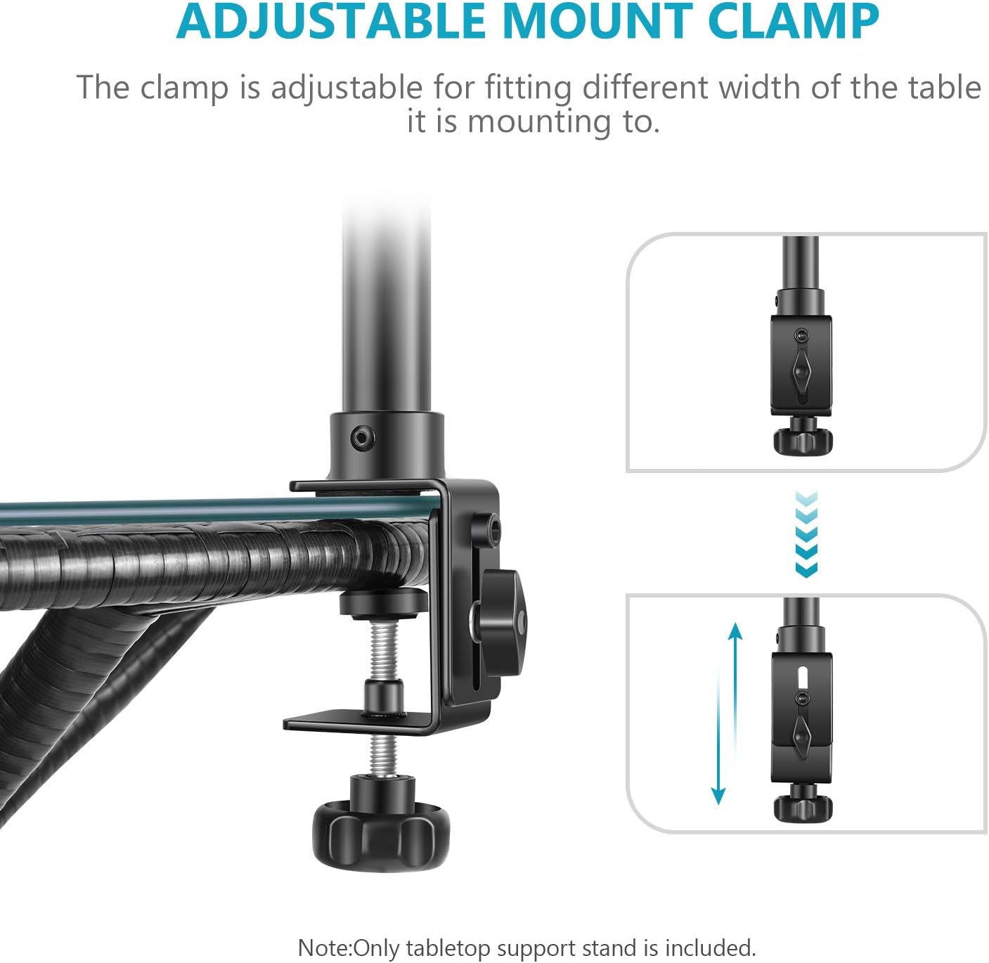 One-Day Sale: Up to 40% Off Neewer Tabletop Light Stand Clip Stand with 1/4inch Screw for Ring Light and LED Light, Aluminum Alloy, Adjustable 12.5-20.6 inches/32-52cm for Make Up, Live Streaming, Photo Video Shooting 🔥 Hot Deals Neewer Tabletop Light Stand Clip Stand with 1/4inch Screw for Ring Light and LED Light, Aluminum Alloy, Adjustable 12.5-20.6 inches/32-52cm for Make Up, Live Streaming, Photo Video Shooting