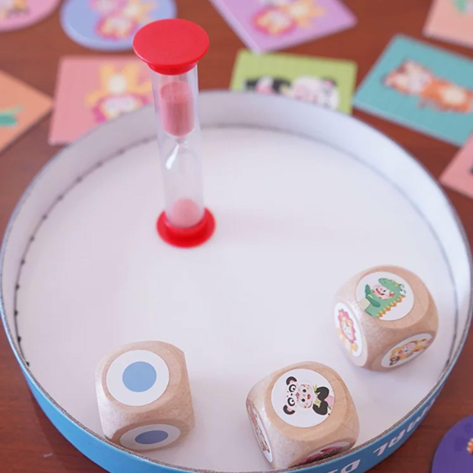 Gioco da Tavolo Montessori Trova l'animale e abbinalo | Giocattolo Allenamento Messa Fuoco Visuale, Gioco Educativo Tavolo Interattivo Genitori Bambini
