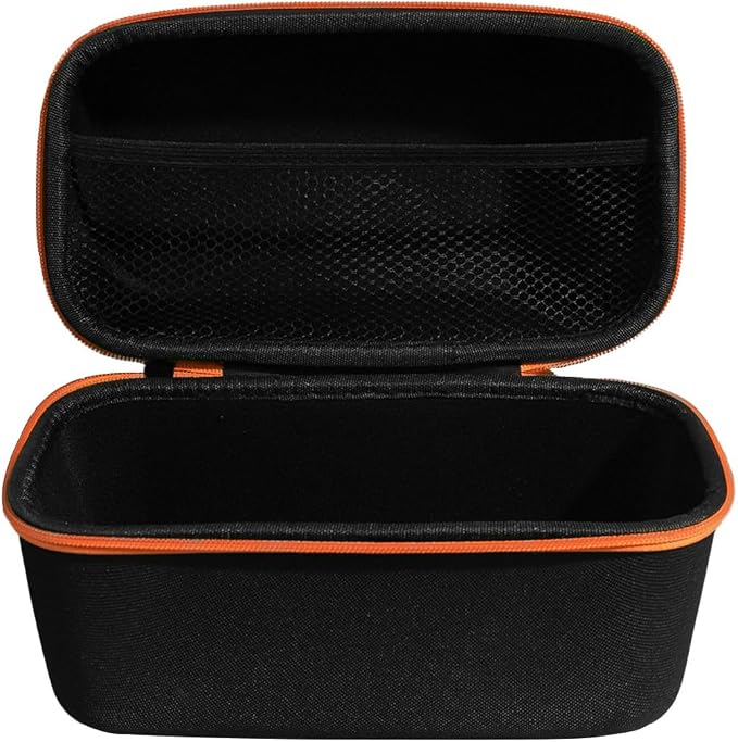 Estuche de viaje a prueba de golpes para proyector pequeño, funda ligera de organización y transporte con compartimentos miniatura 8