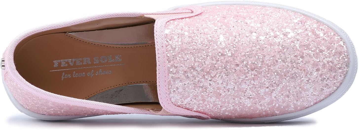 FEVERSOLE Women's Fashion Slip-On Sneaker Casual Flat Loafers - Image 4