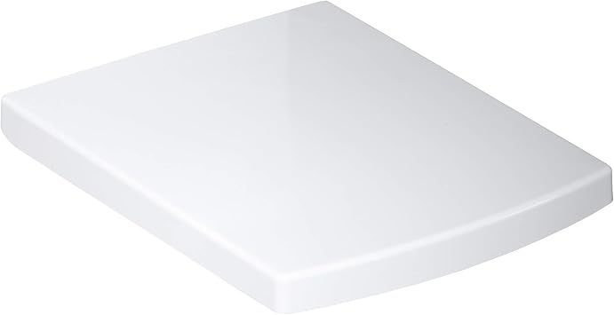 WOODBRIDGE Toilet Seat with Cover, White, Slow-Close, Quick-Release for Easy Cleaning.Seat-04
