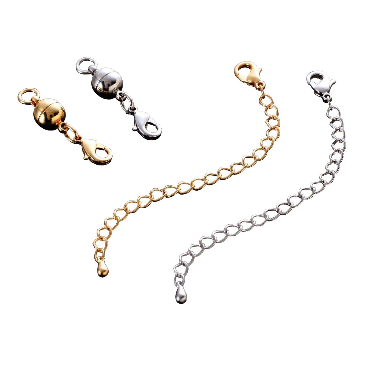 Amazon | コモライフ 付け外し簡単! ネックレスの留め具 (2色組