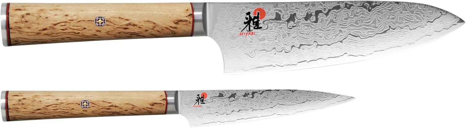 MIYABI Birchwood 2-pc Knife Set