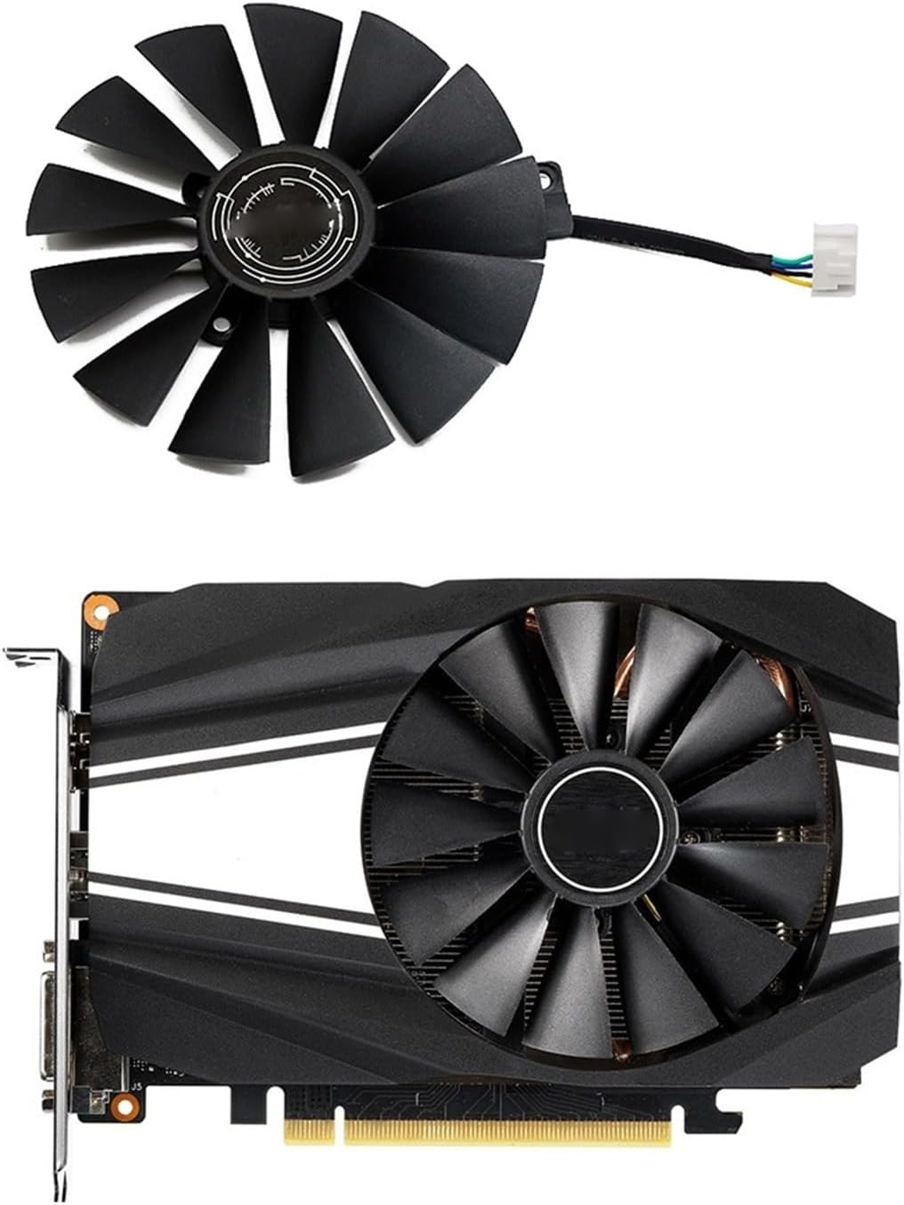 T129215BH GTX1660 GPU Graphics Card Cooling Fan