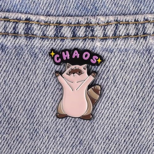 Image of Brooch for Women, Brooch Pin for Women, Elegant Enamel Pins, Lightweight Fashion Pin with Secure Closure Brooch for Men Women, Fashion Accessories for Bags and Blazers for Daily