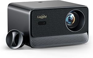 Beamer-4K [Kompatibel mit Netflix & Offizielle App] 2026 Neuer 1080PHD Mini-Smart Beamer-Heimkino mit eARC CEC, Autofokus Projektor WiFi6, Bluetooth, Dolby Audio Outdoor Projector