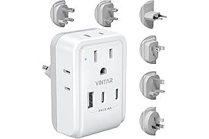 Vintar Universal Travel Adapter: Seamless Connections for Explorers