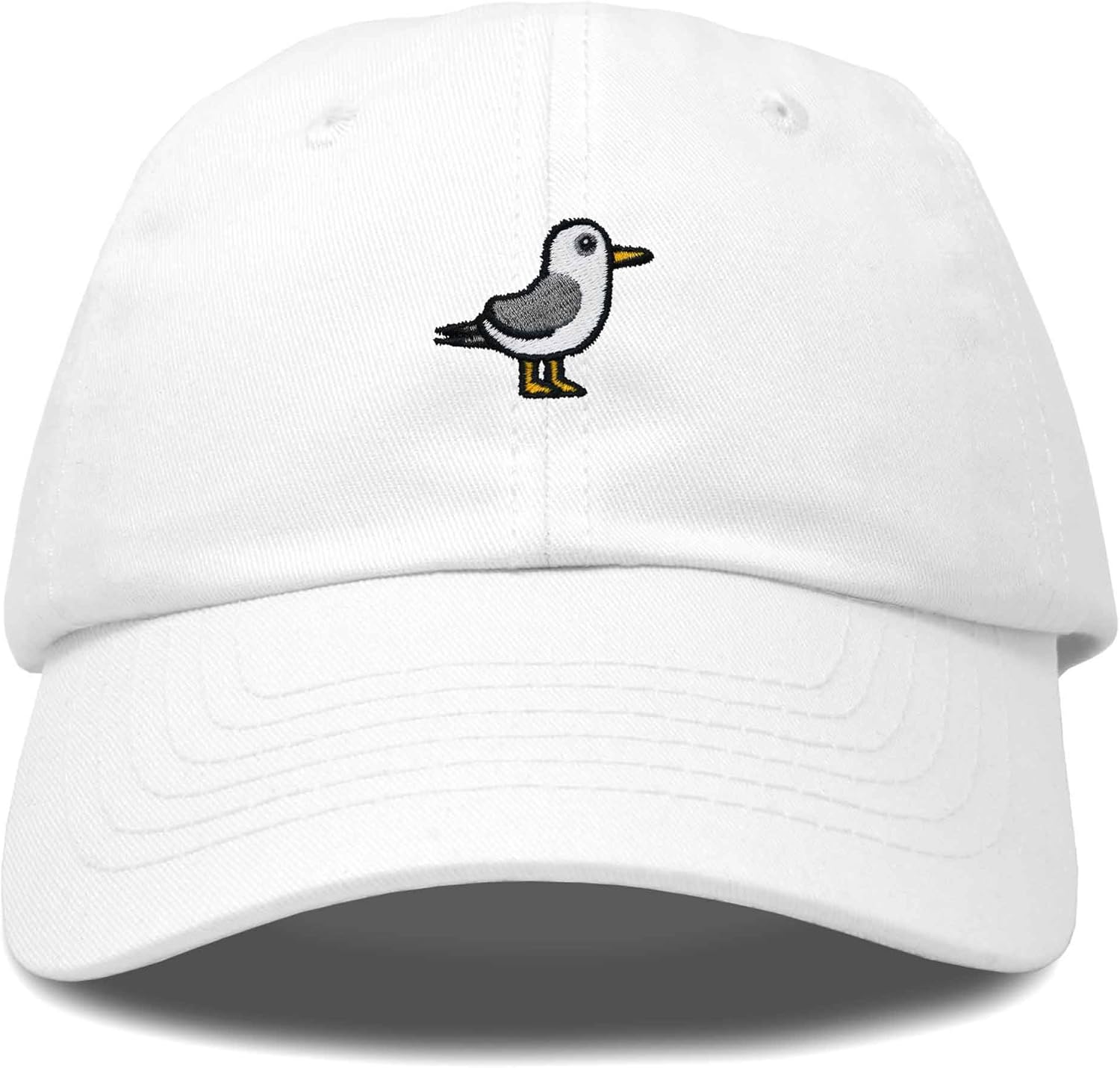 DALIX Seagull Embroidered Cap Cotton Baseball Hat Bird Womens