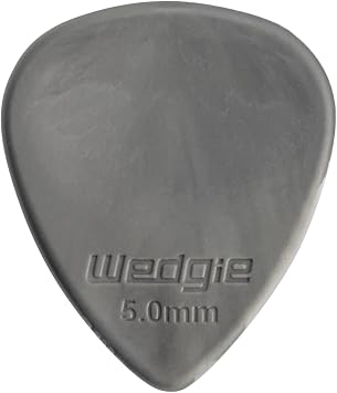 Wedgie WRPP50M 5.0mm Medium Wedgie Rubber Pick, 3 Pack