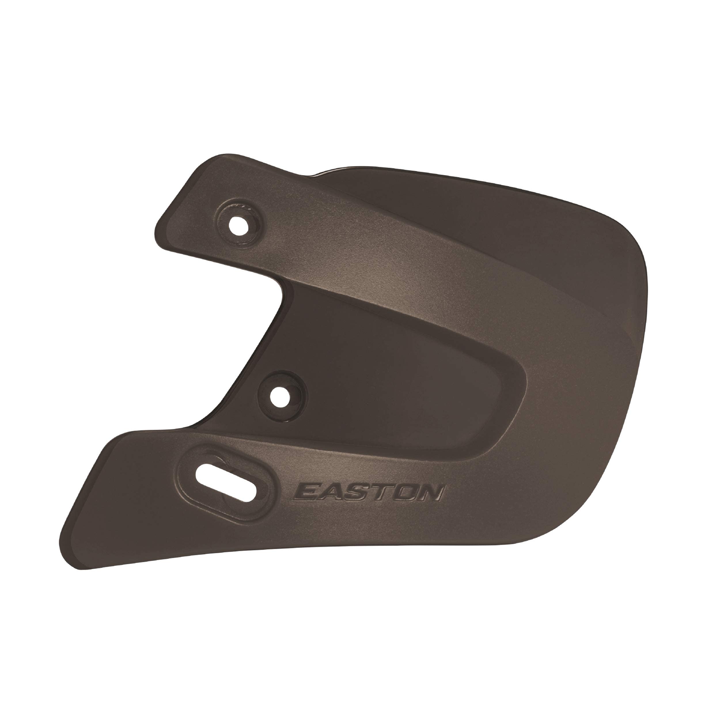 EASTON EXTENDED JAW GUARD, Left-Handed Batter, Brown