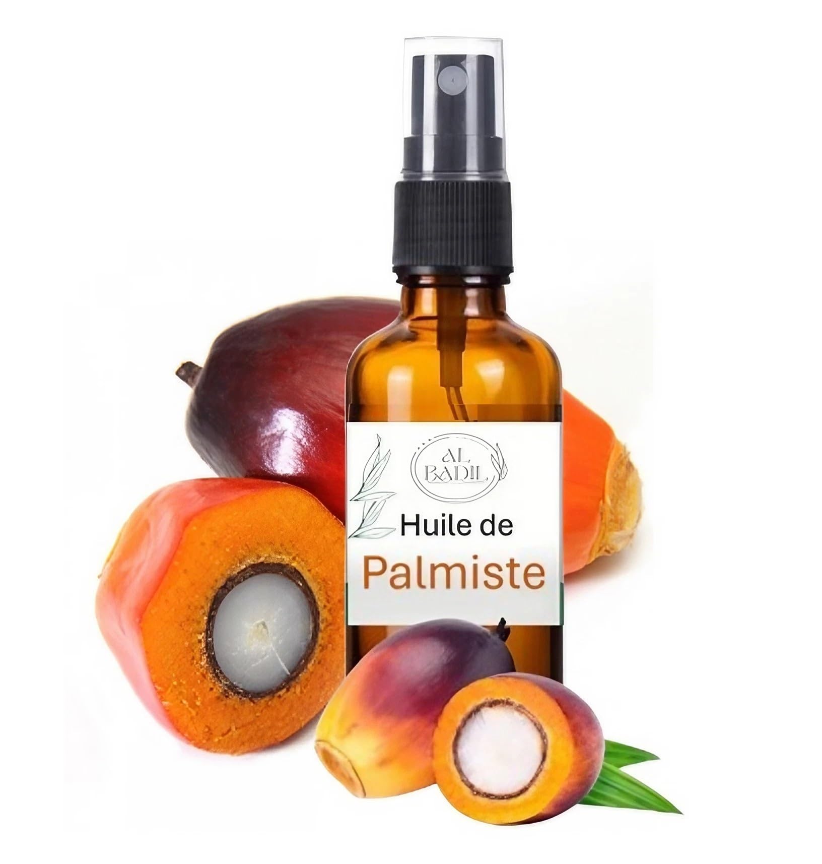 Huile De Palmiste Noire Pure Concentrée - 200ml - Pour Corps Et Cheveux - Fabriqué En France