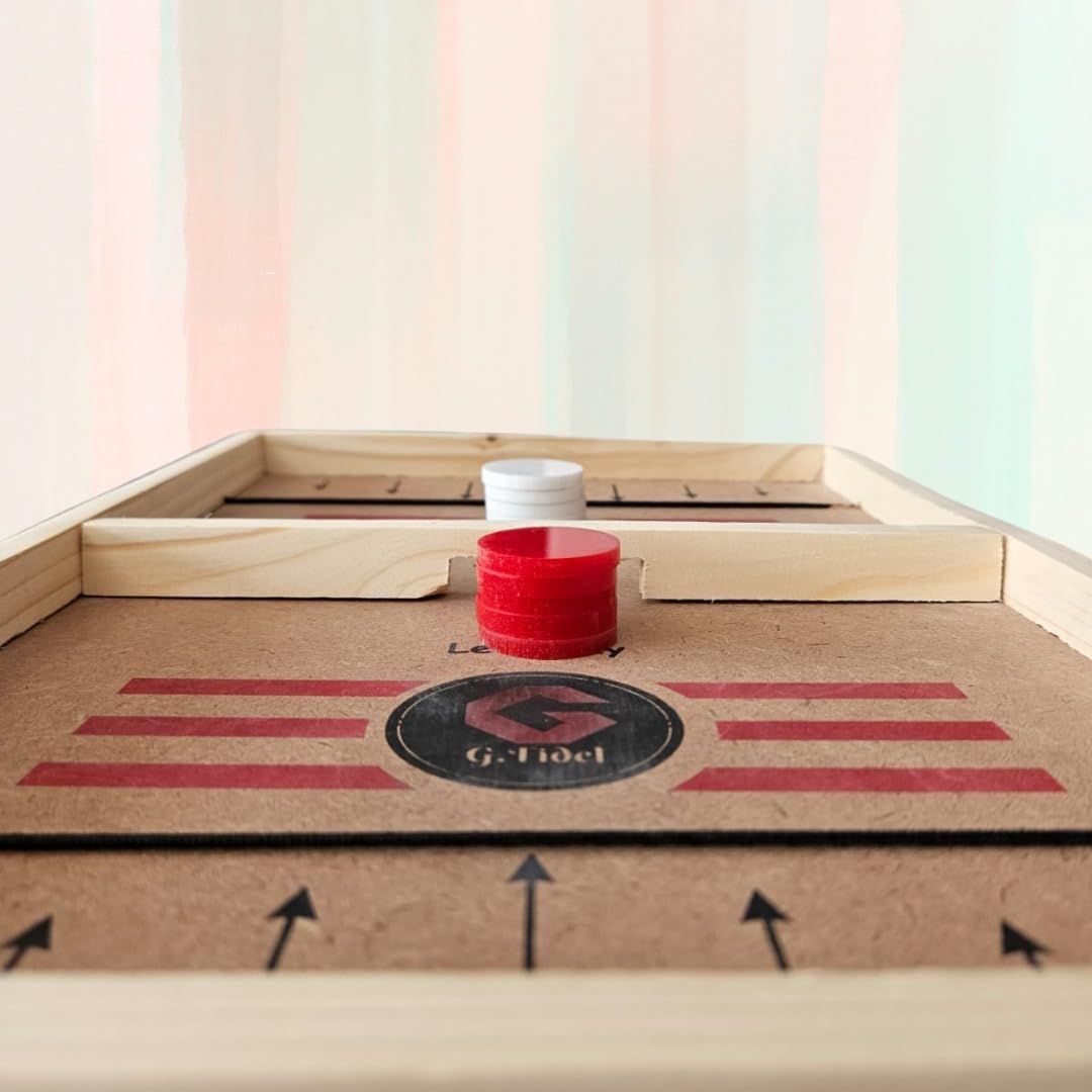 G.FIDEL 24" Professional Large Size Fast | Faster | Fastest Finger First String Hockey Sling Puck Indoor Board Games & Toys for Kids Children Adults & Family. 3