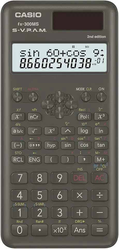 Casio FX300MSPLUS2 Engineering/Scientific Calculator