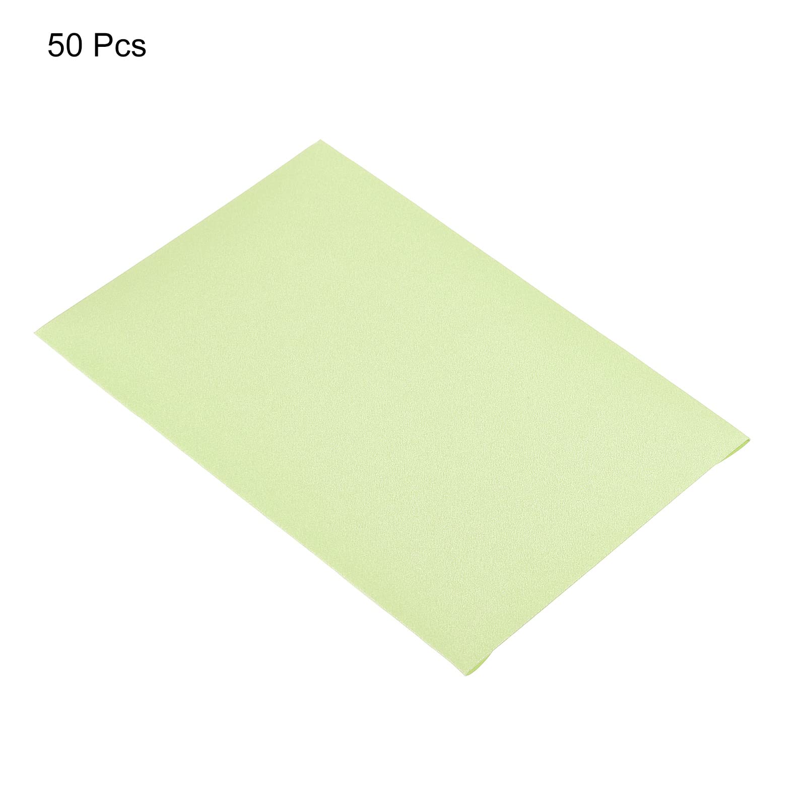 PATIKIL Gift Card Envelopes, 50 Pack Heart Shaped Clasp Photo Gift Card Holders Mini Envelope for Birthdays Weddings Green - Image 3