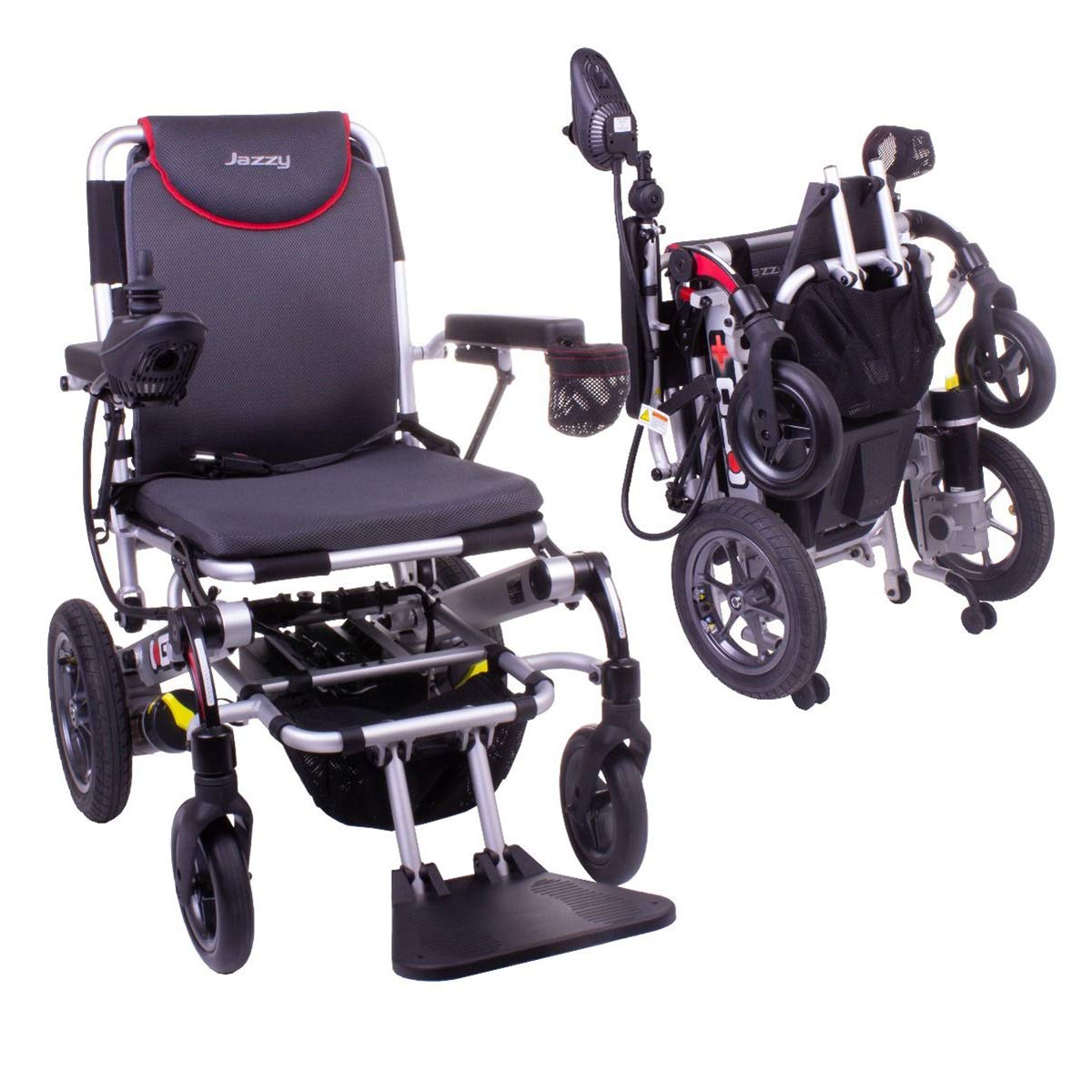 iGO+ Compact and Lightweight Electric Wheelchair with Joystick for Adults