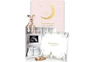 Baby Keepsake Box with Baby Book for Girls - A Thoughtful Baby...