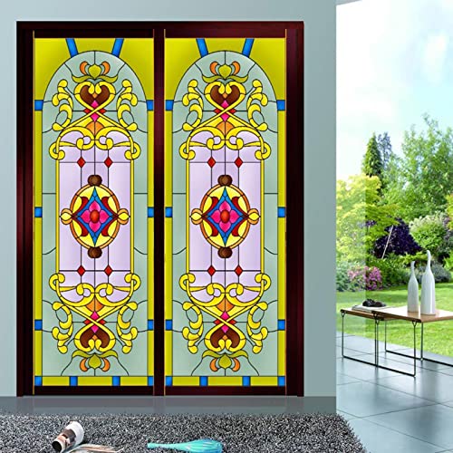 Vinilo decorativo para ventana 60x200 cm vidriera