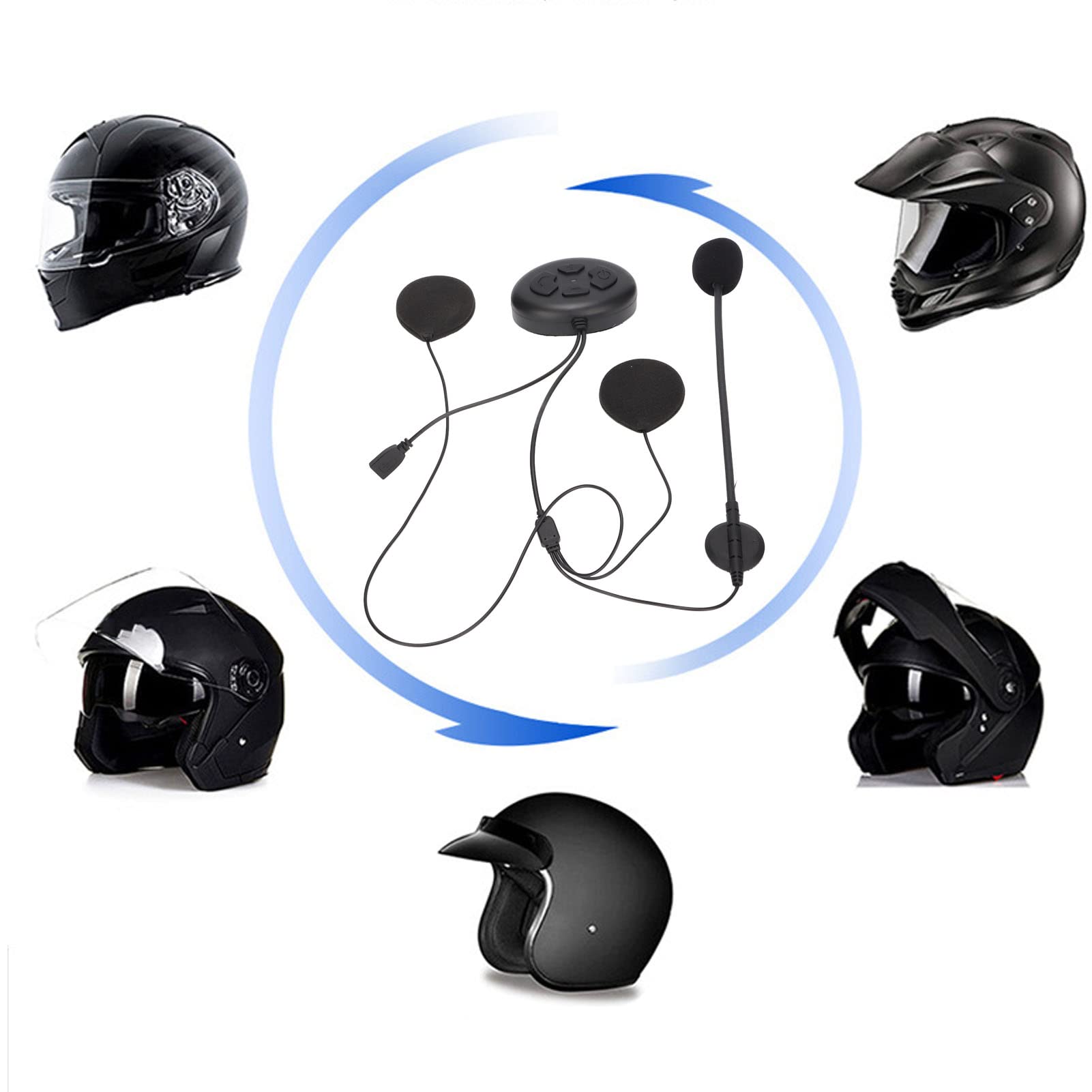 Auricolare Bluetooth per Moto DK12 con Musica Stereo