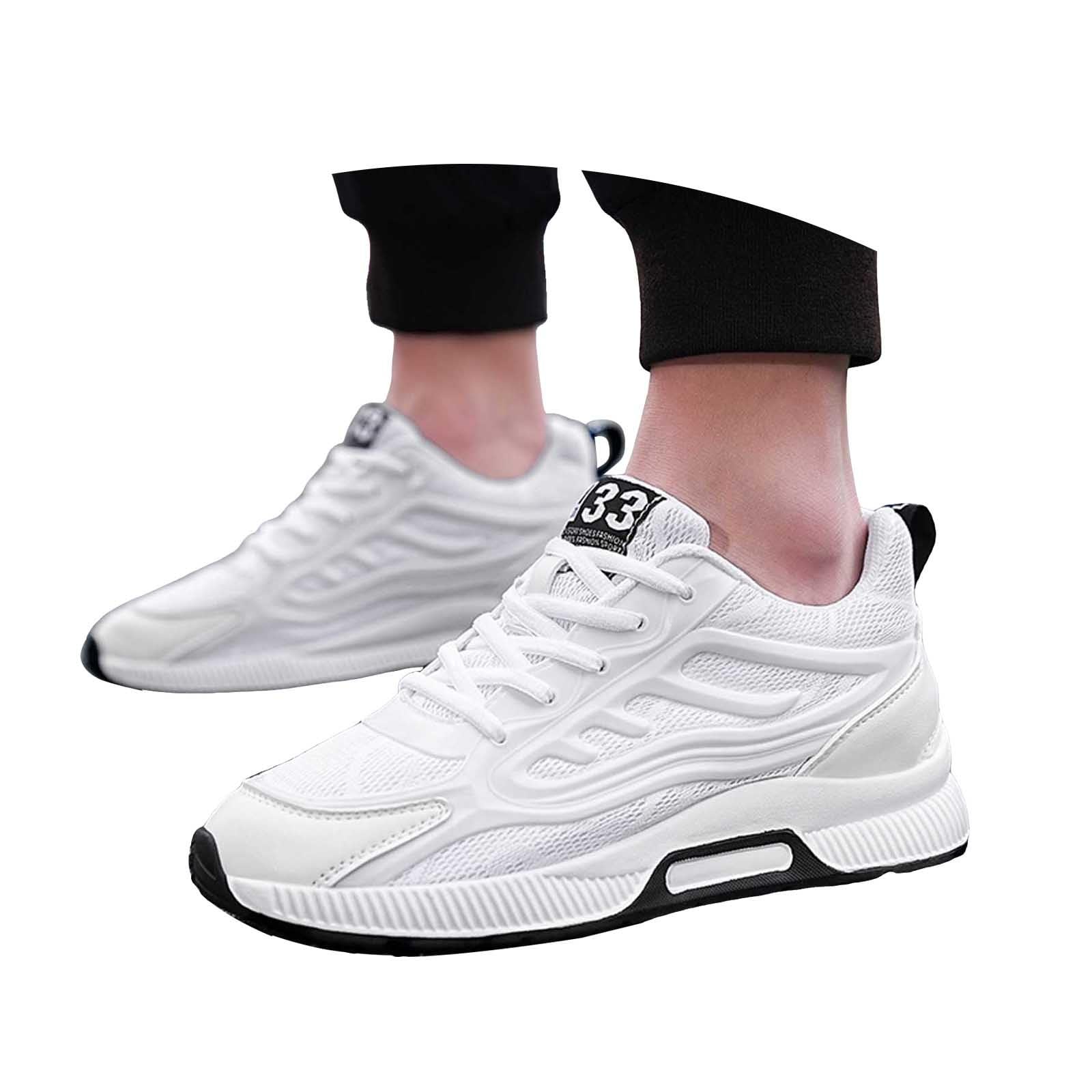 Zapatillas Trekking Hombre Bambas Hombre para Andar Zapatos Deportivos Deportivas Running Cómodos Calzado Deportivo De Deporte Mens Trainers Tenis Gimnasio Shoes for Men Marrones Cordones Casual 37