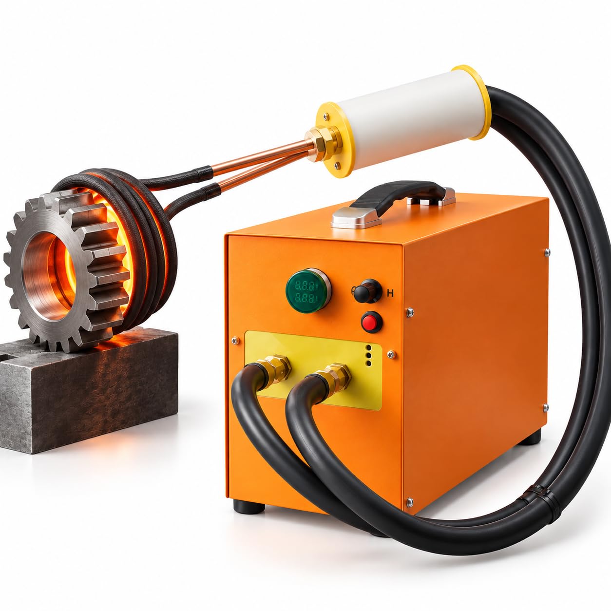 Riscaldatore a Induzione Portatile per Bulloni con Potenza Regolabile 4000W
