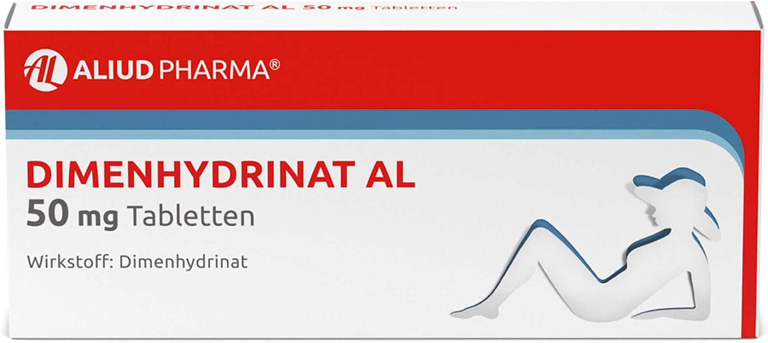 Dimenhydrinate AL 50 mg tablets 20 St. tablets