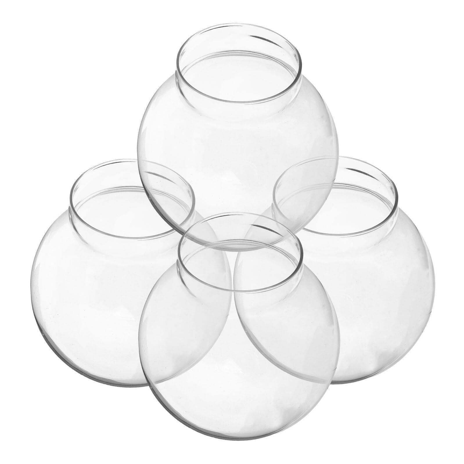 Cúpulas de vidrio protectoras para esferas de manualidades con acabado elegante