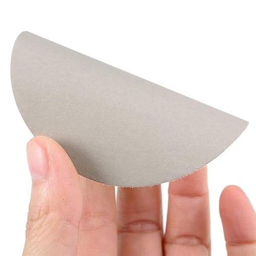 Miniatura 4 de uxcell Discos de lijado en seco húmedo de 3 pulgadas Papel de lija de grano 5000 con gancho y bucle, plantación de arena electrostática, carburo de