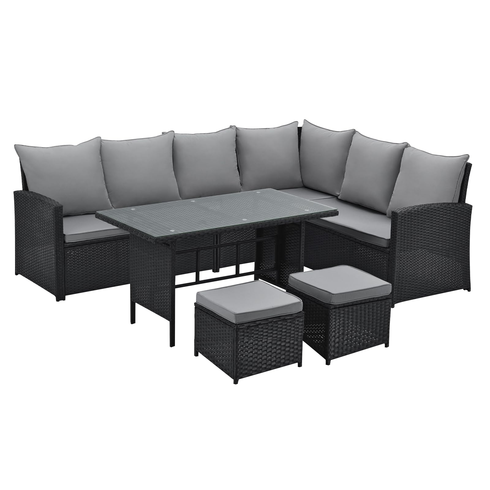 SVITA Garten-Loungeset MONROE – 4-tlg.
