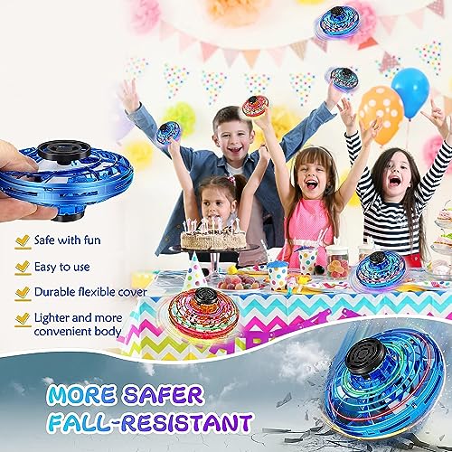 Pekoiu GUEN-US-UFO-BLUE Flying I Fly Spinner thumb #4