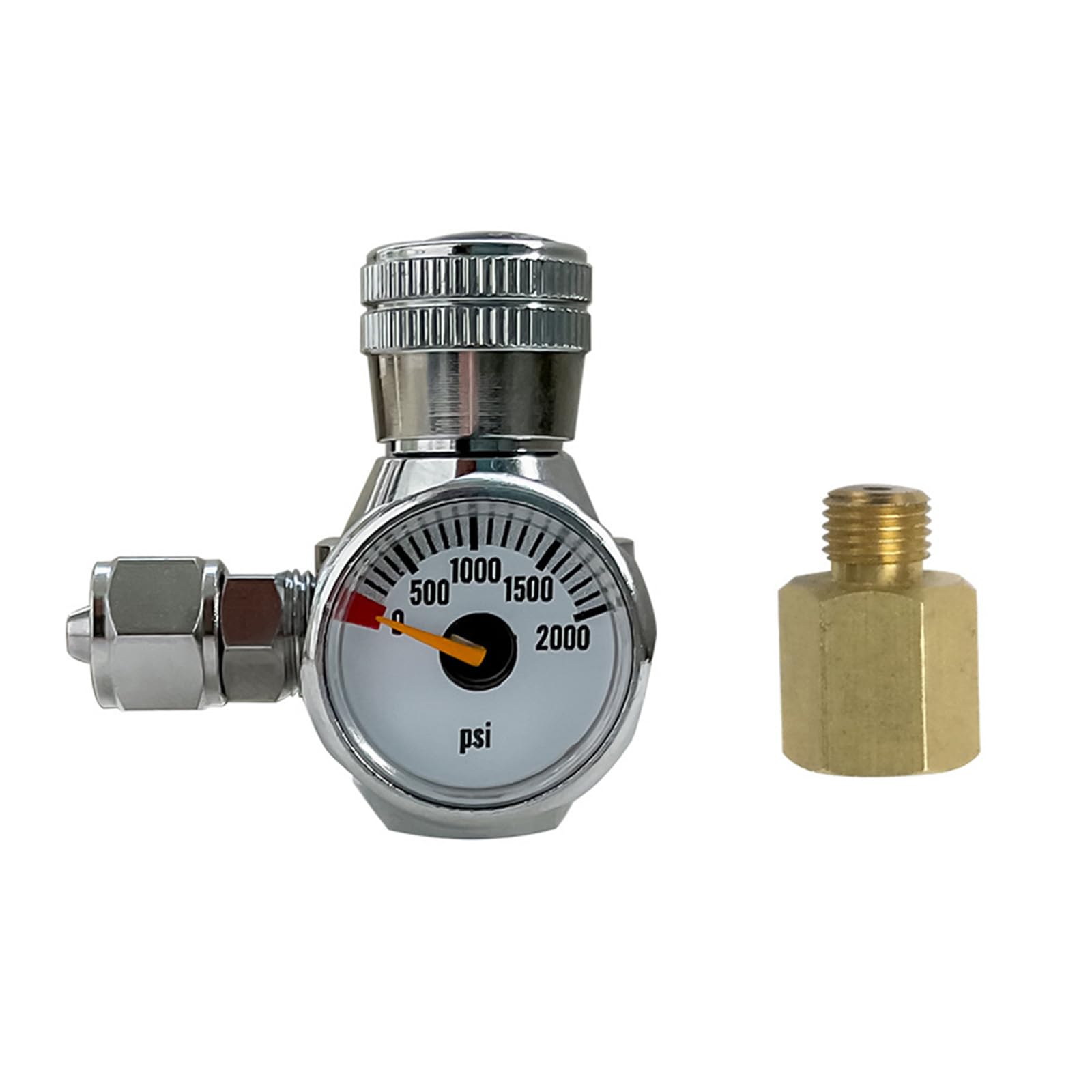 Universally CO2 Regulator 3/8‑24UNF / 1/2-20UNF Thread Design for Stable Supply in Multiple Scenario for 16g / 33g Stream Regulator