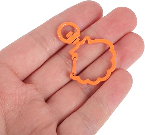 Miniatura 2 de EXCEART 10 piezas de monedero llavero carteras llaveros suministros bolso sujetador bolsa accesorios hebilla bolsa piezas llaveros llaves artesanía