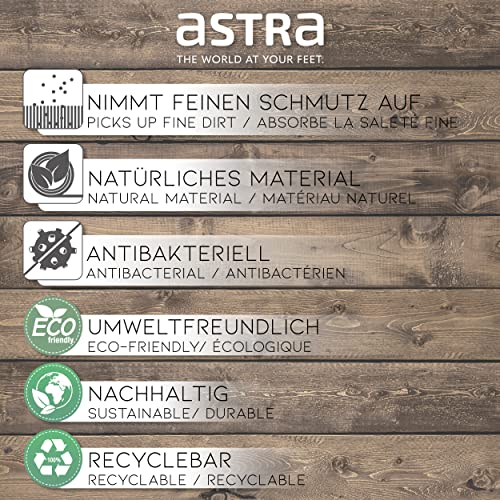 Tapis de coco recyclable et paillasson durable Astra 45x75 cm