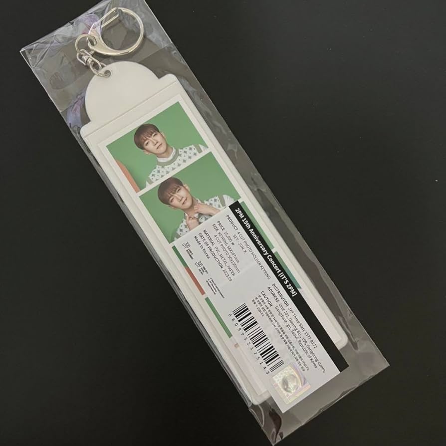 Jun.K (from 2PM) バッグチャーム Jun. K, NICHKHUN, WOOYOUNG (From 2PM) Premium Live 2024