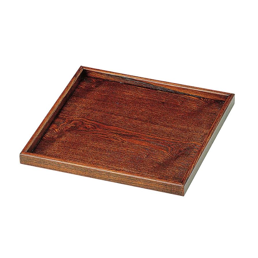 Amazon｜ヤマコー 用美 本漆角盆 約30x30xH2cm 17263｜トレイ