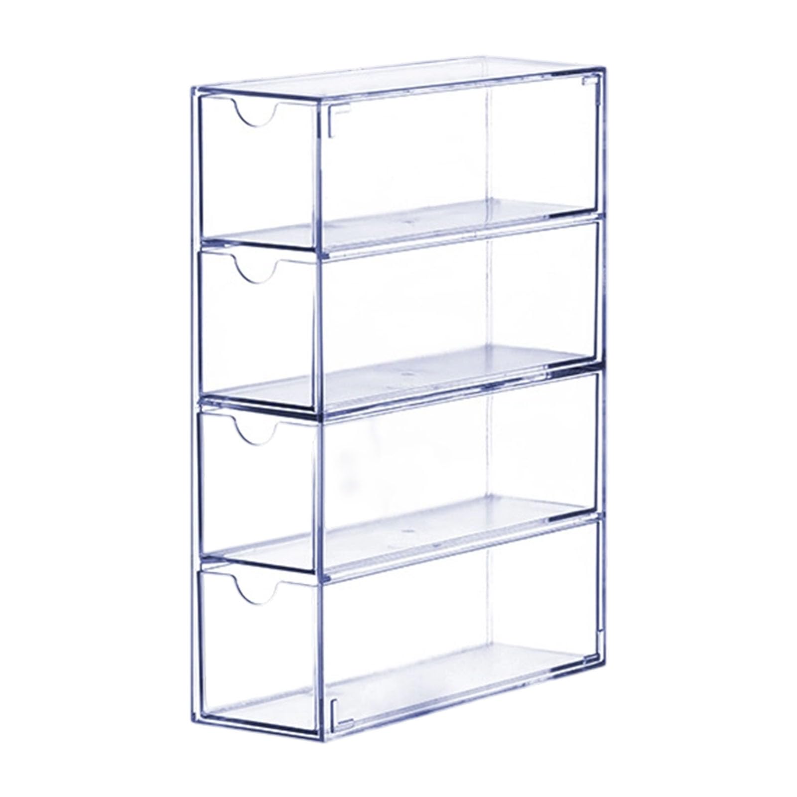 Shurhome Sturdy Stackable Drawer Organizers for Glasses Sunglasses on Desktop Crafted of Acrylic Materials Organizers