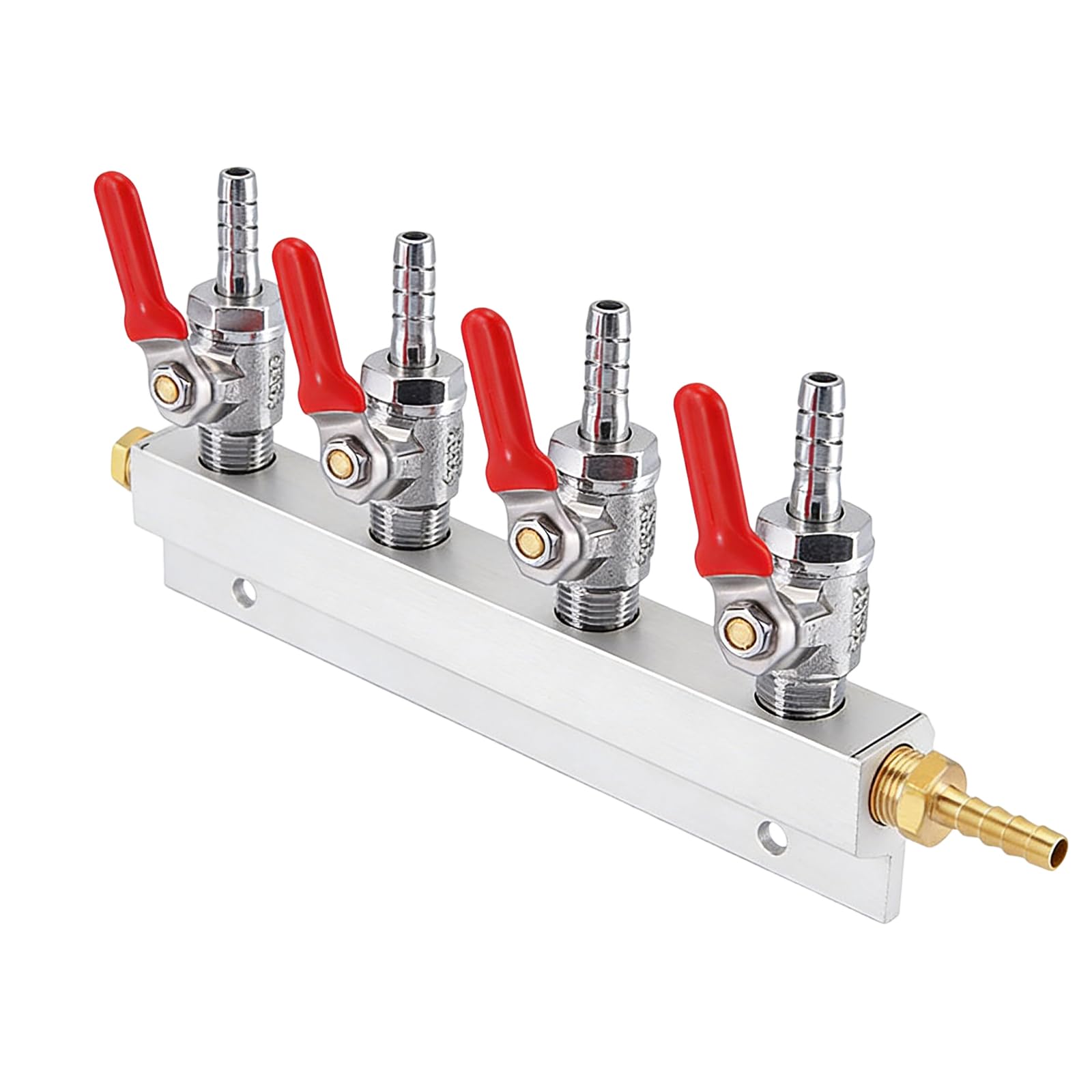 Efficient Metal CO2 Regulator Splitter Suitable with Various and Sodas Systems Beverage Dispenser Accessory Metal Distributor