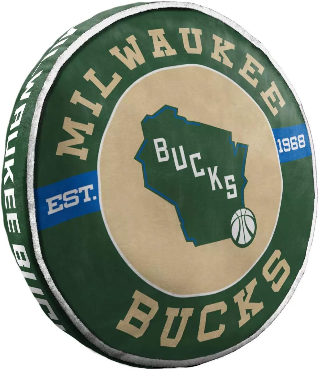 Northwest Company Milwaukee Bucks 15" Travel Cloud Pillow