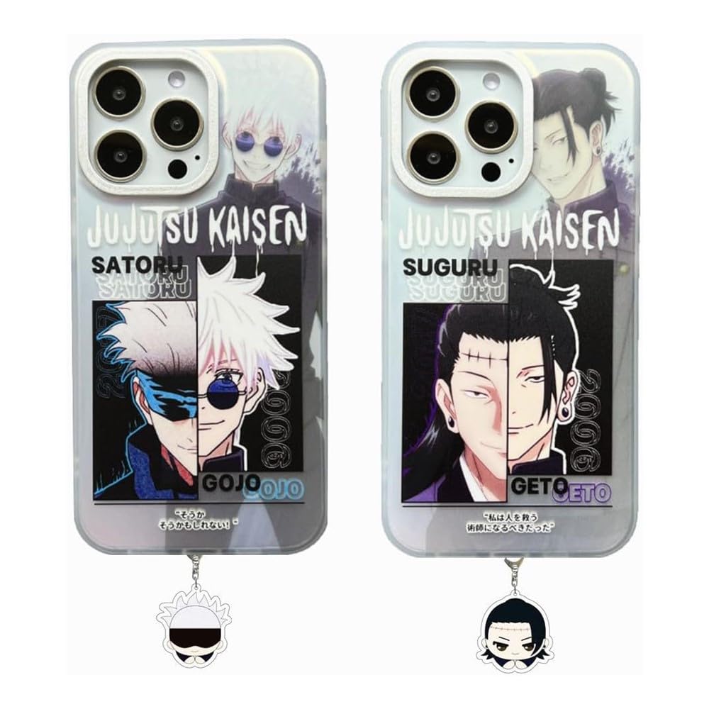 ♡さん　iPhone Capa de celular anime para iPhone 16 Pro Max de 6,9 polegadas
