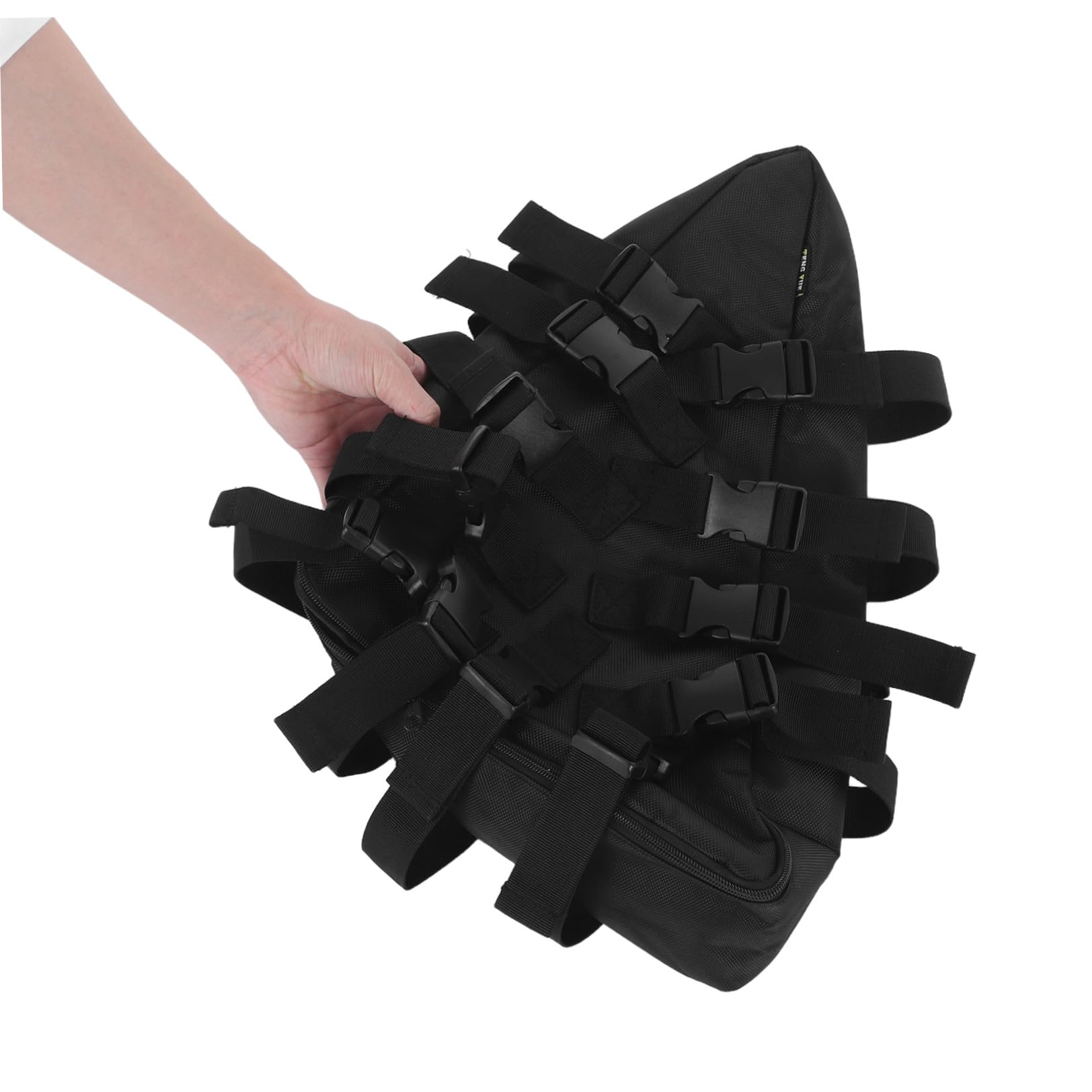 UPKOCH Bolsa Triangular Pequeña y Resistente para Bicicleta de y Carretera de Tela Oxford, Adecuado para Viajes y Almacenamiento Seguro