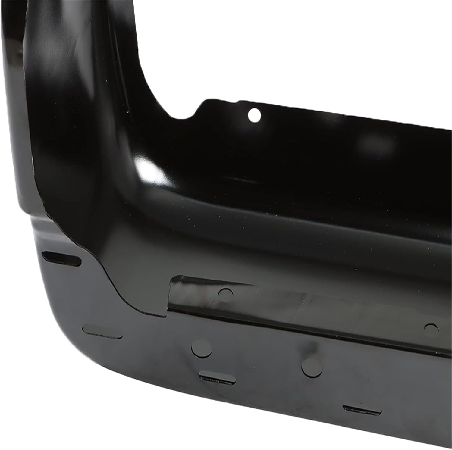 Rear Steel Step Bumper Face Bar Ends Left Right Set Replacement for F150 2009-2014 without Park Assist