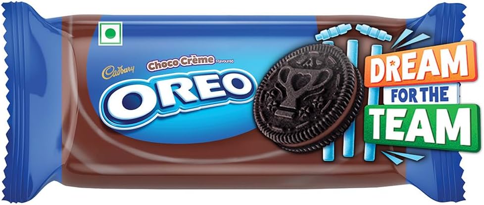 Oreo Chocolate Flavour Creme Sandwich Biscuit, 41.75 g