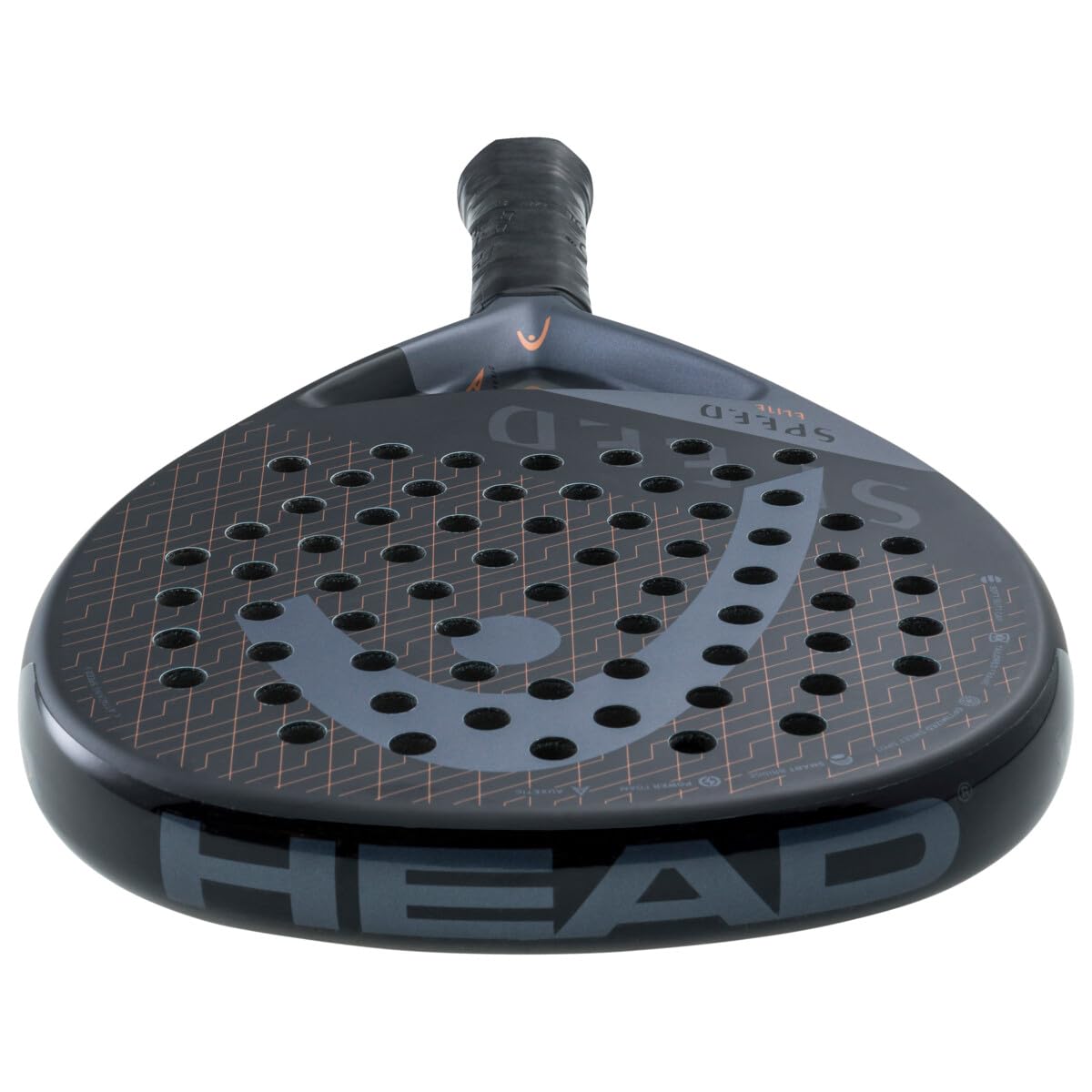 Head Speed Elite 2023 Raquette de padel, noir/gris