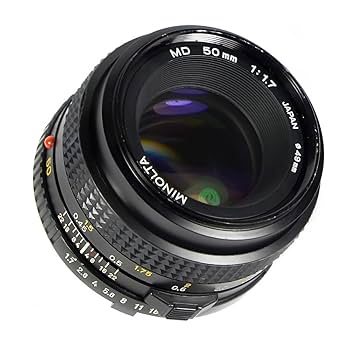 レンズ(単焦点) MINOLTA MD 50mm f1.2 Amazon.co.jp: Minolta MD 50 mm 1.2レンズ : 家電＆カメラ