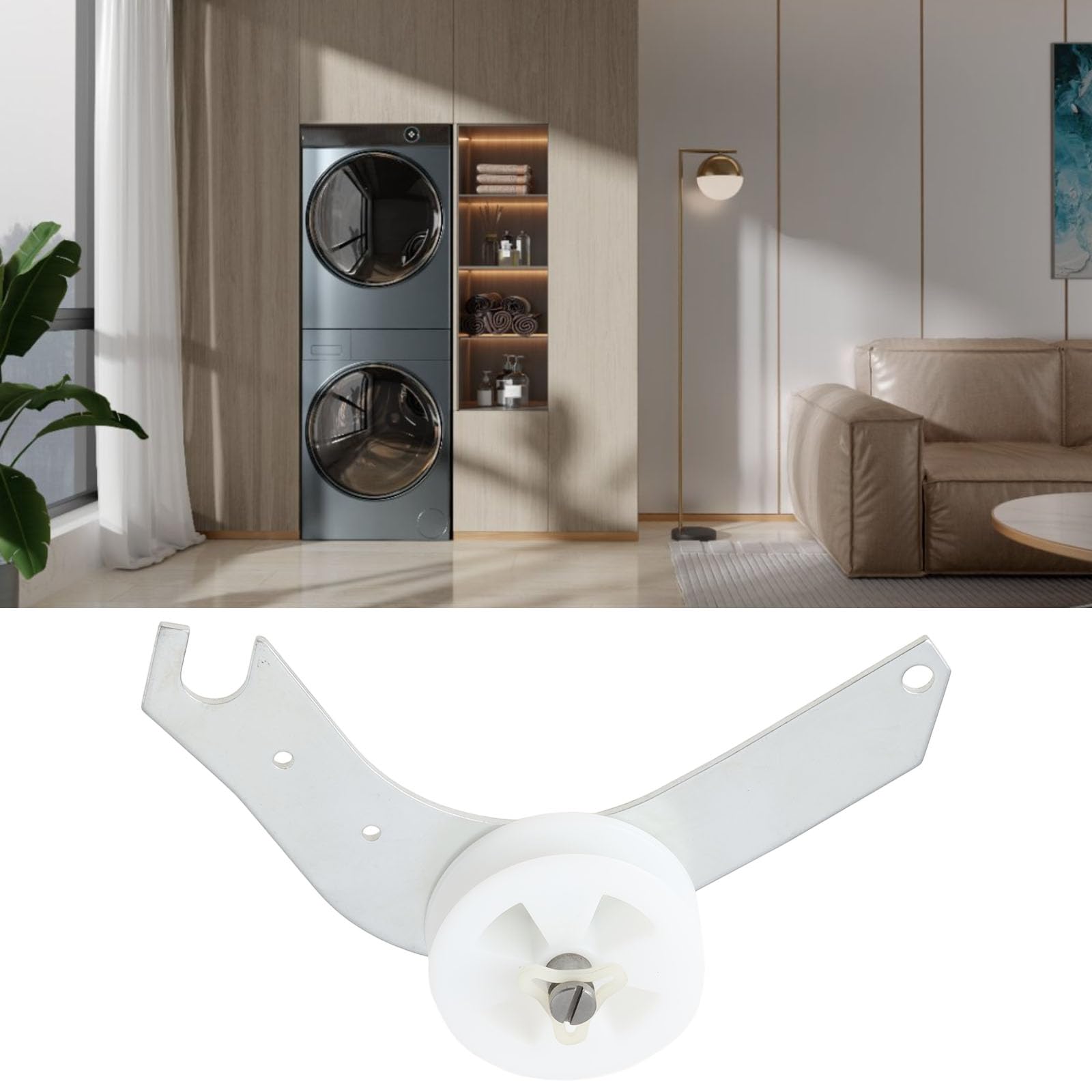 ECSiNG Spannrollenarmhalterung für Trockner, 131863007, kompatibel mit Electrolux Frigidaire