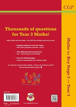 KS2 Maths Year 3 Textbook (CGP Year 3 Maths)