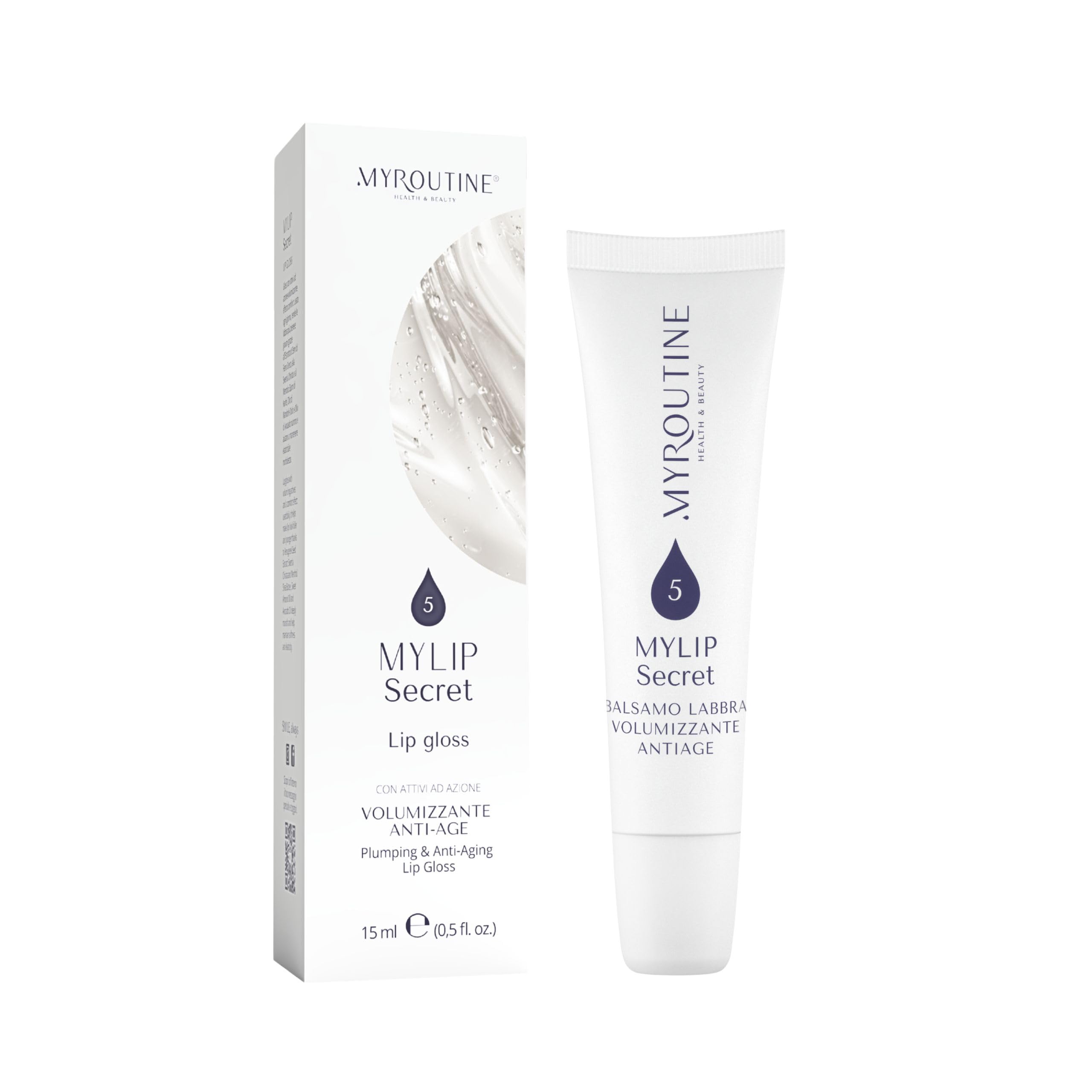 MyLip Secret - Lip gloss volumizzante labbra antiage effetto comfort MyRoutine by Dr. Maurizia Furno