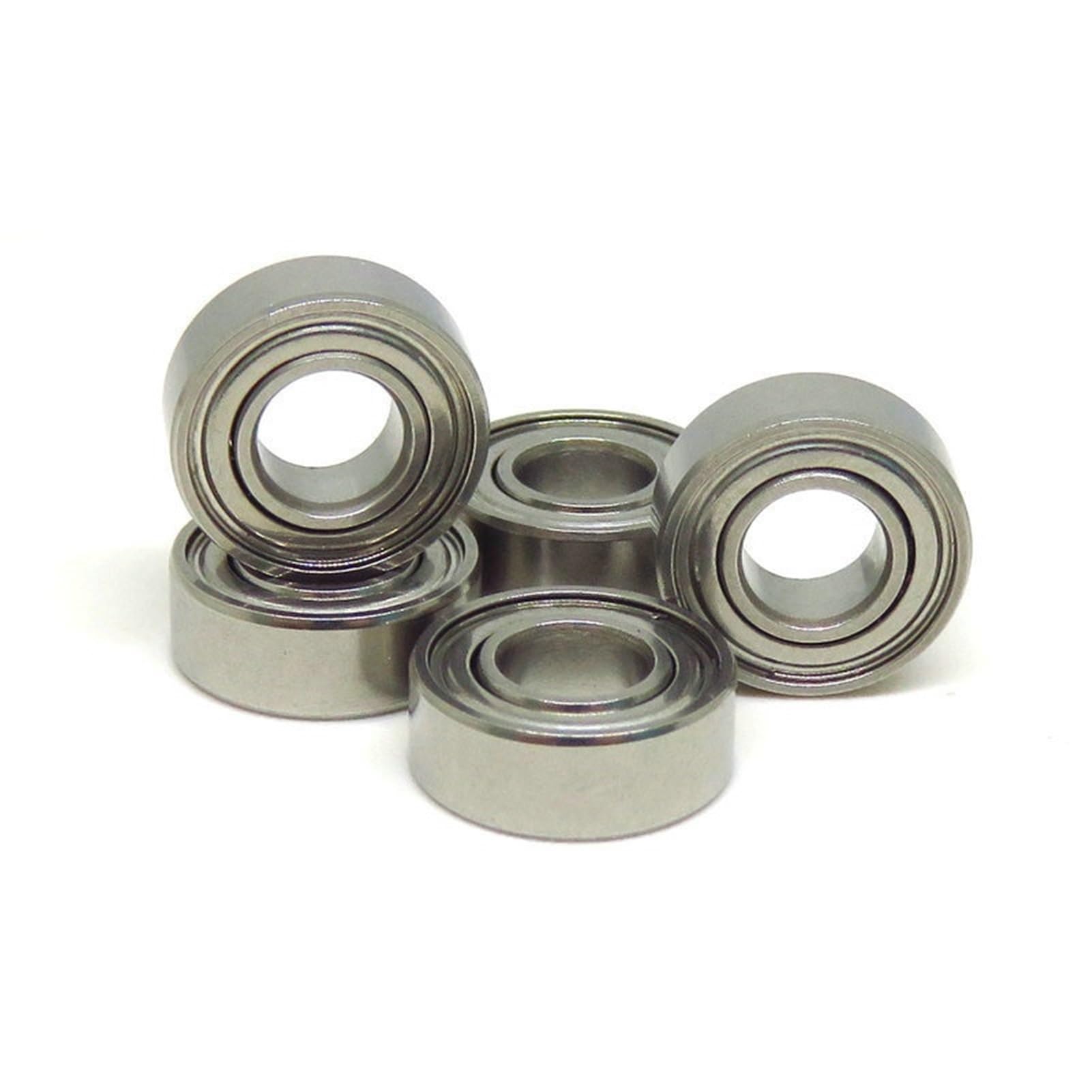 Rodamiento de Bolas de cerámica híbrido de Acero Inoxidable | Múltiples tamaños for motores de patines en línea: rodamientos cerámicos híbridos ABEC7(SMR95C-ZZ 5x9x3mm)
