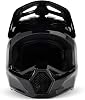 Fox Racing V1 Solid Helmet with MIPS Technology Removable Liner Good Ventilation Adjustable Fit Protection for MX & Off-Road Colour: Black Size: 2X