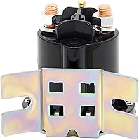 Vista 6 de 12V Starter Solenoid Relay Switch Intermittent Duty Contactor 3 Terminals Current 150A Max 800A with Nuts and Bolts Replaces # 634-1261-212