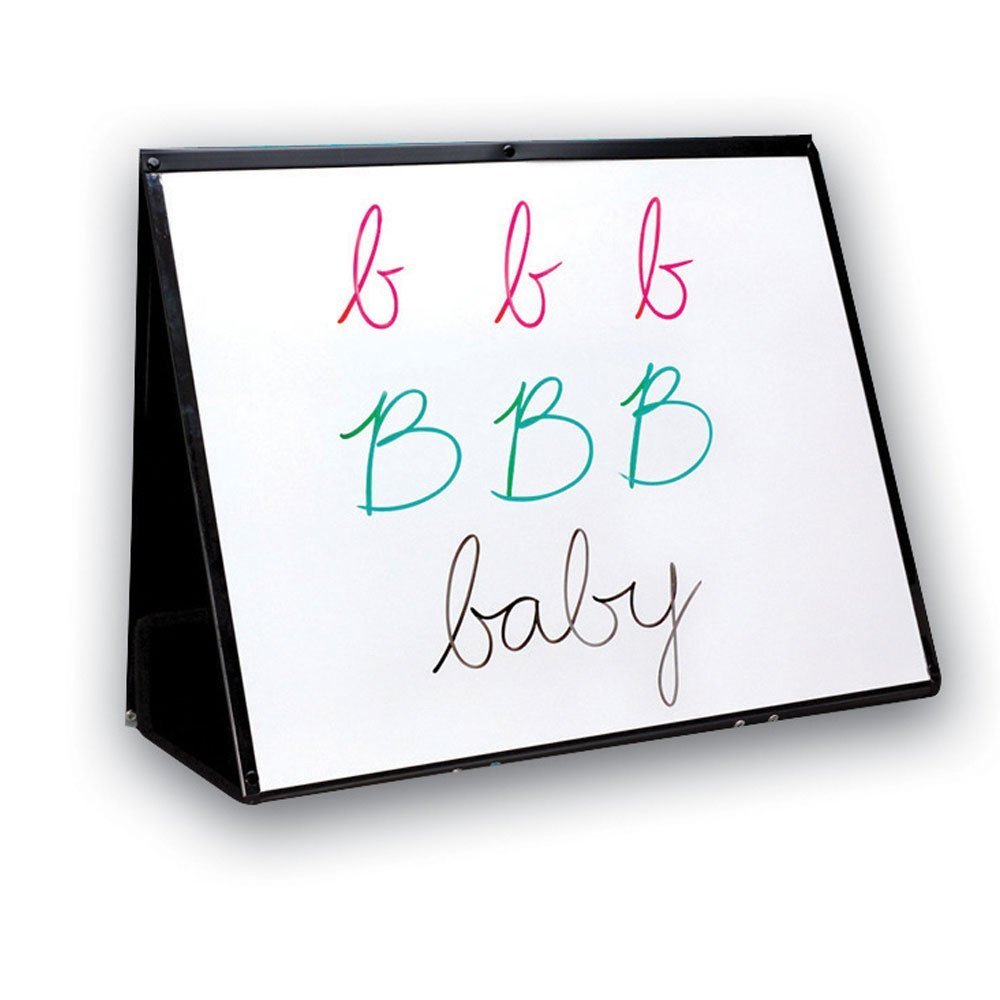 Educational Insights 1027 3-In-1 Portable Easel, Black, 20 L x 20 W x 15 H in